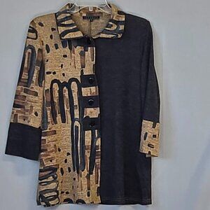 Funsport Button Down Sweater Jacket